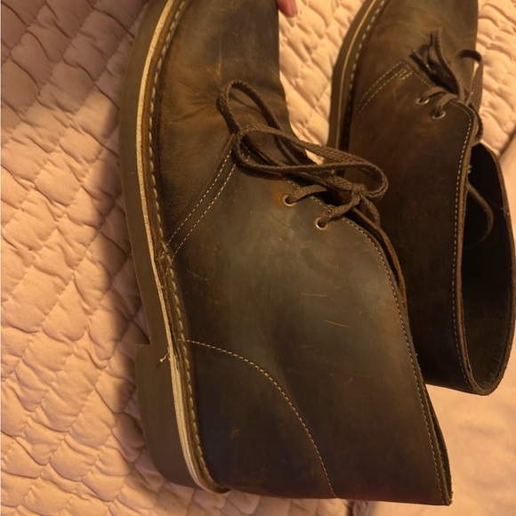 Clarks Dark Brown Chukka Boots 10.5 - Picture 6 of 7